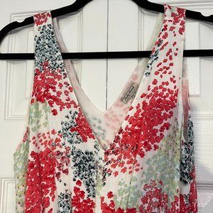 Women's Lucky Brand Sleeveless Floral Maxi Dress (XS)